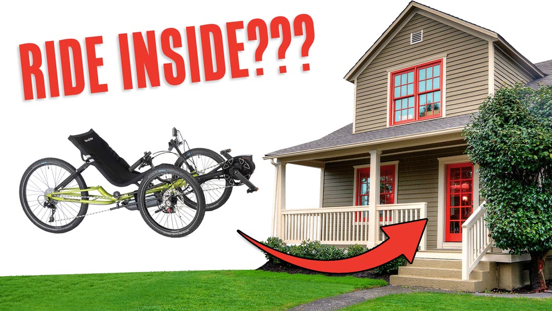 Ride Your Recumbent Trike Indoors | SportCrafters Trike Trainer/Roller