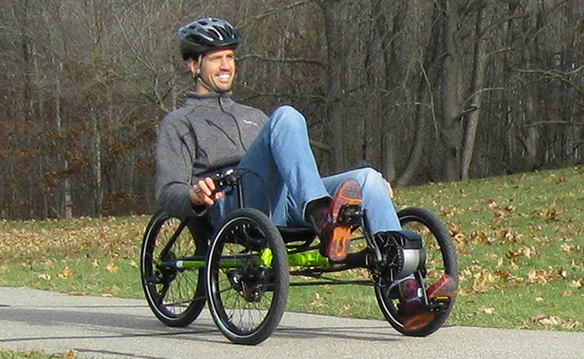 Recumbent hot sale bike safety