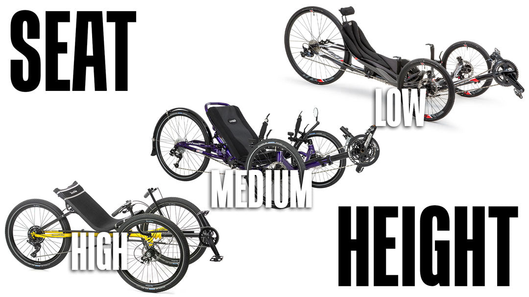 Seat Height on Recumbent Trikes Explained