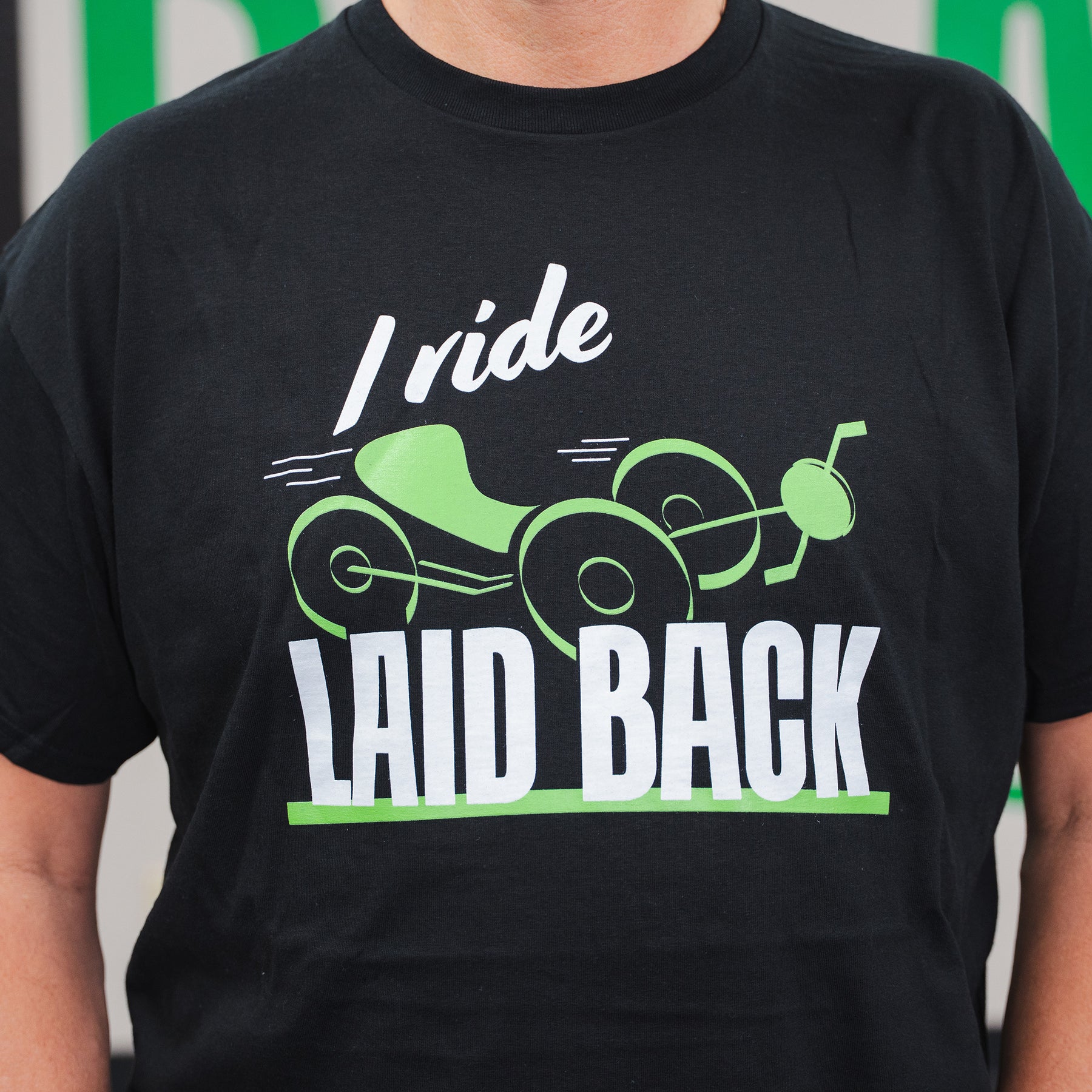 "I Ride Laid Back" T-Shirt