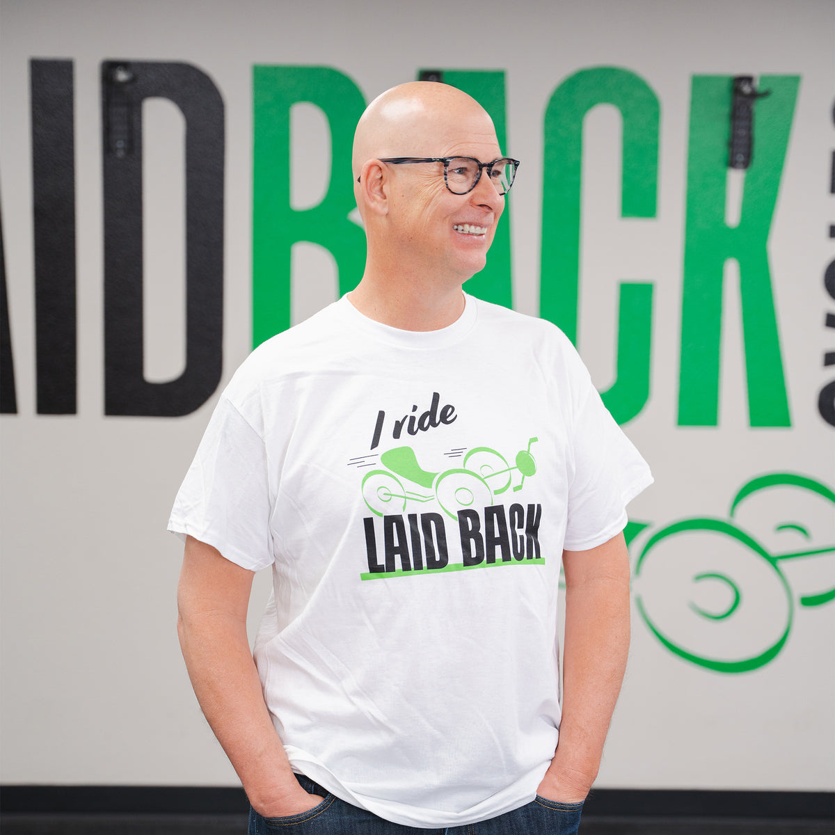 "I Ride Laid Back" T-Shirt