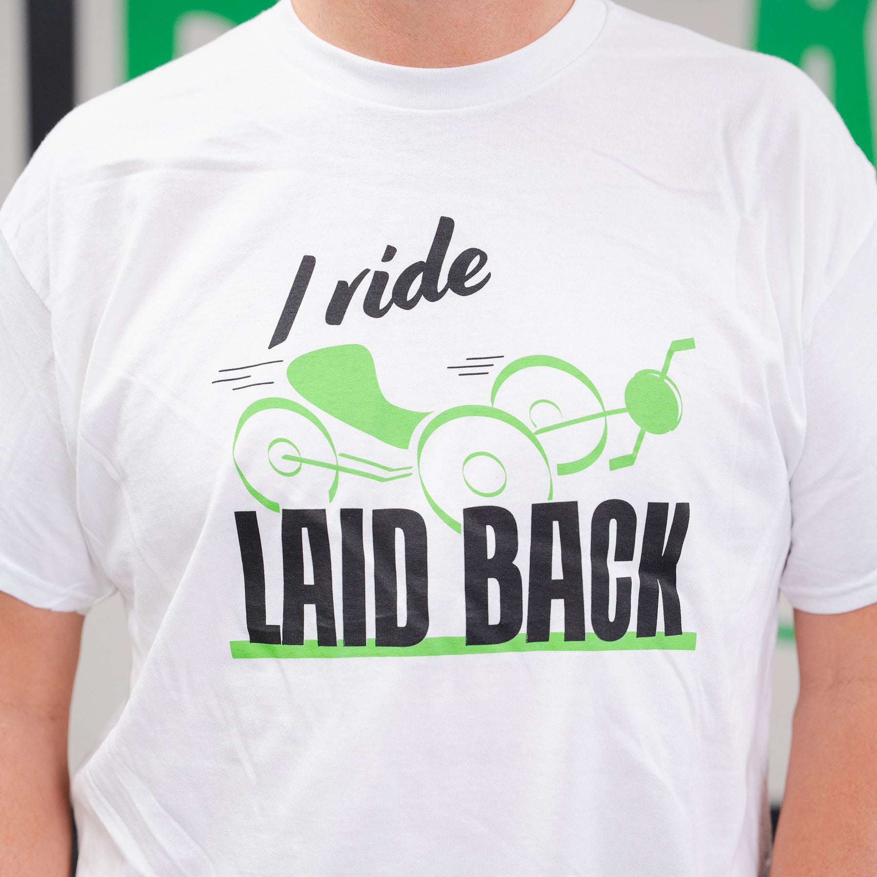 "I Ride Laid Back" T-Shirt