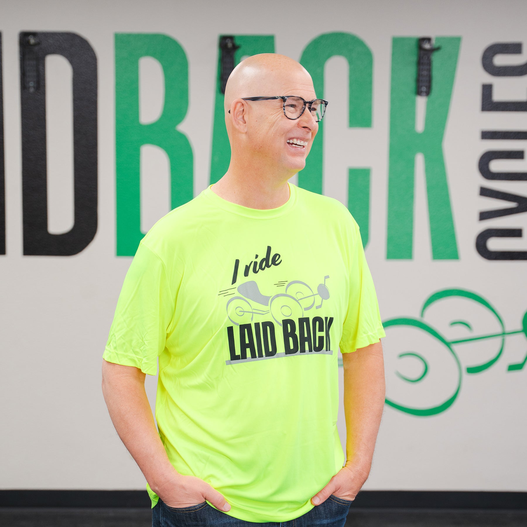 "I Ride Laid Back" T-Shirt