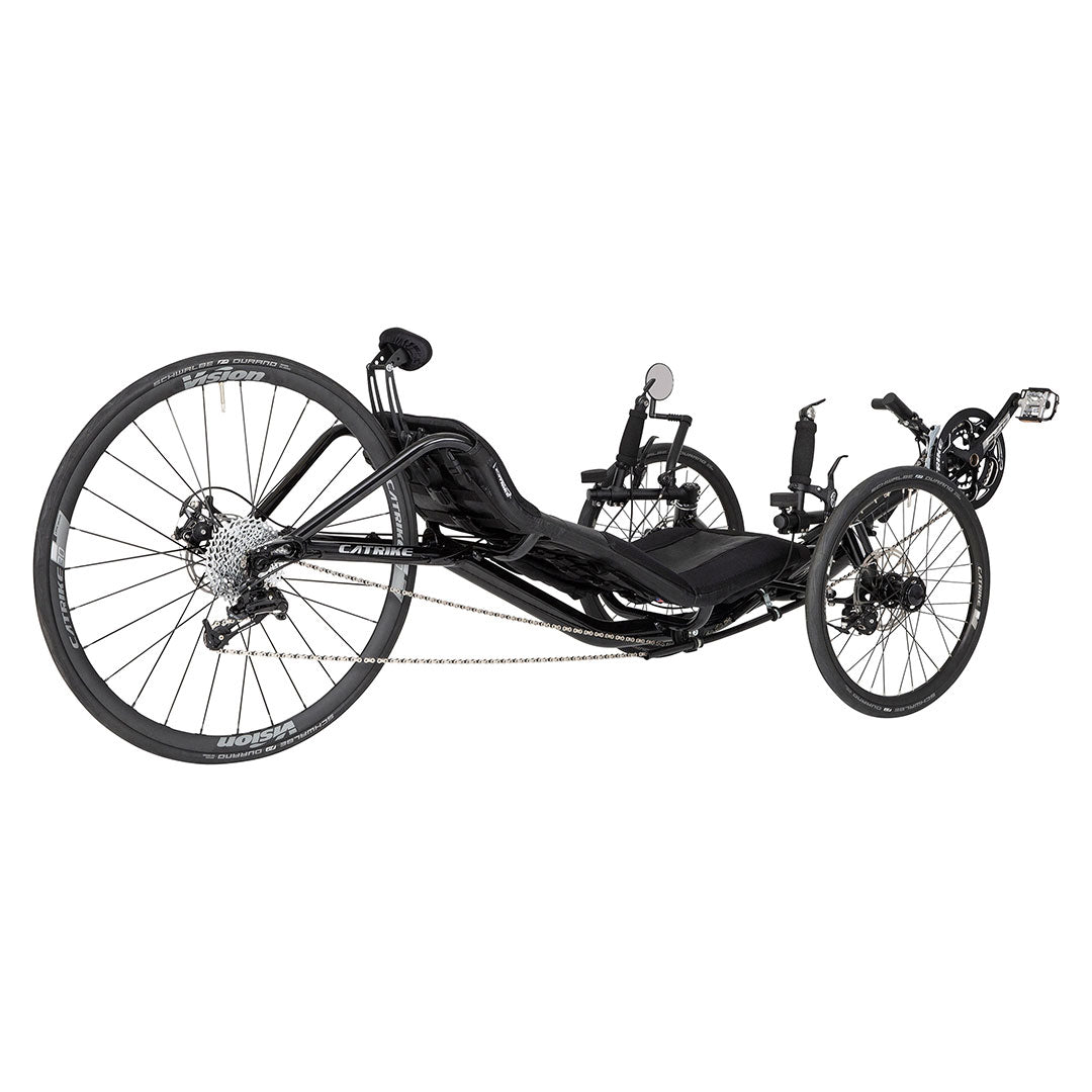 Catrike 700 drive chain back right angle view