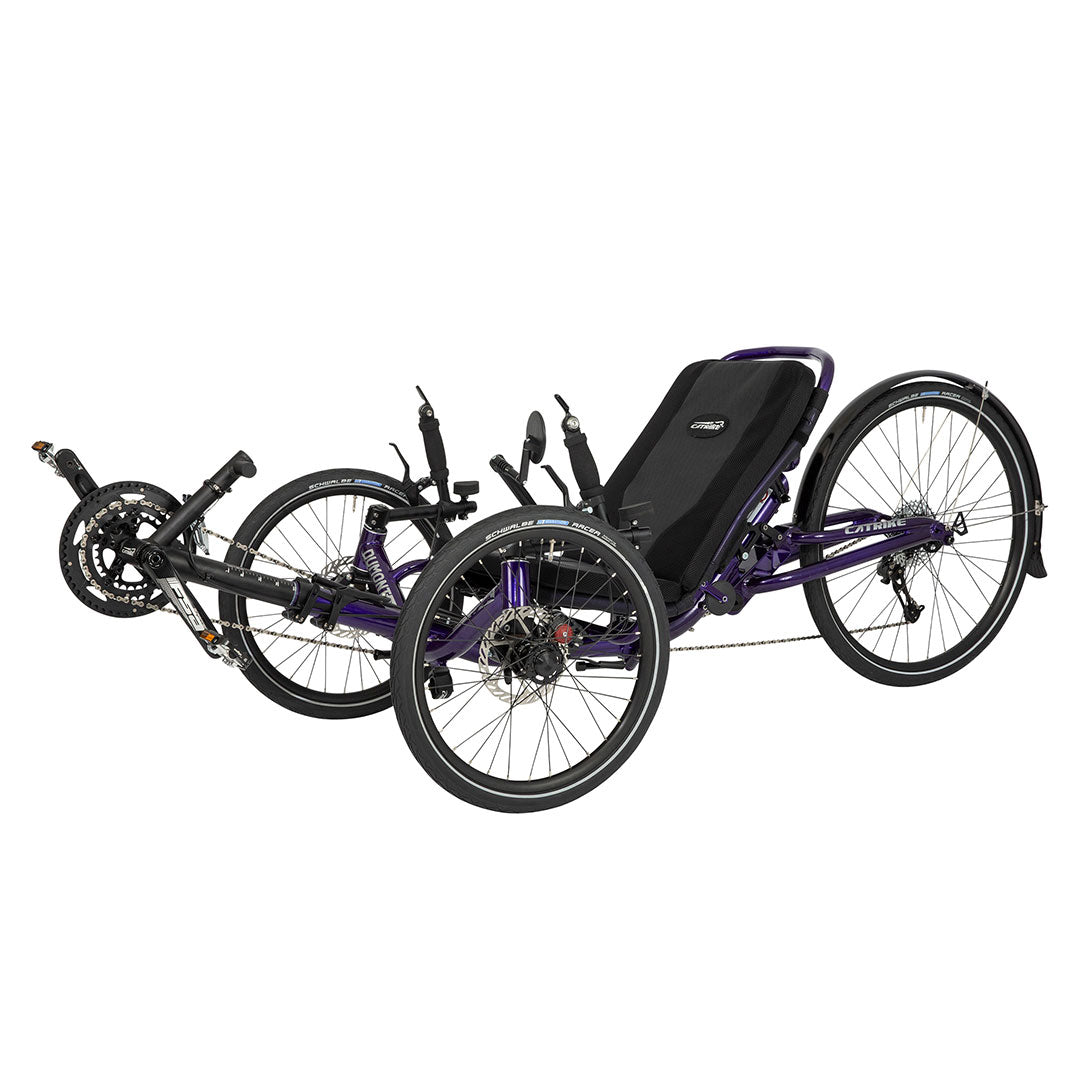 Catrike Dumont non drive chain front angled view