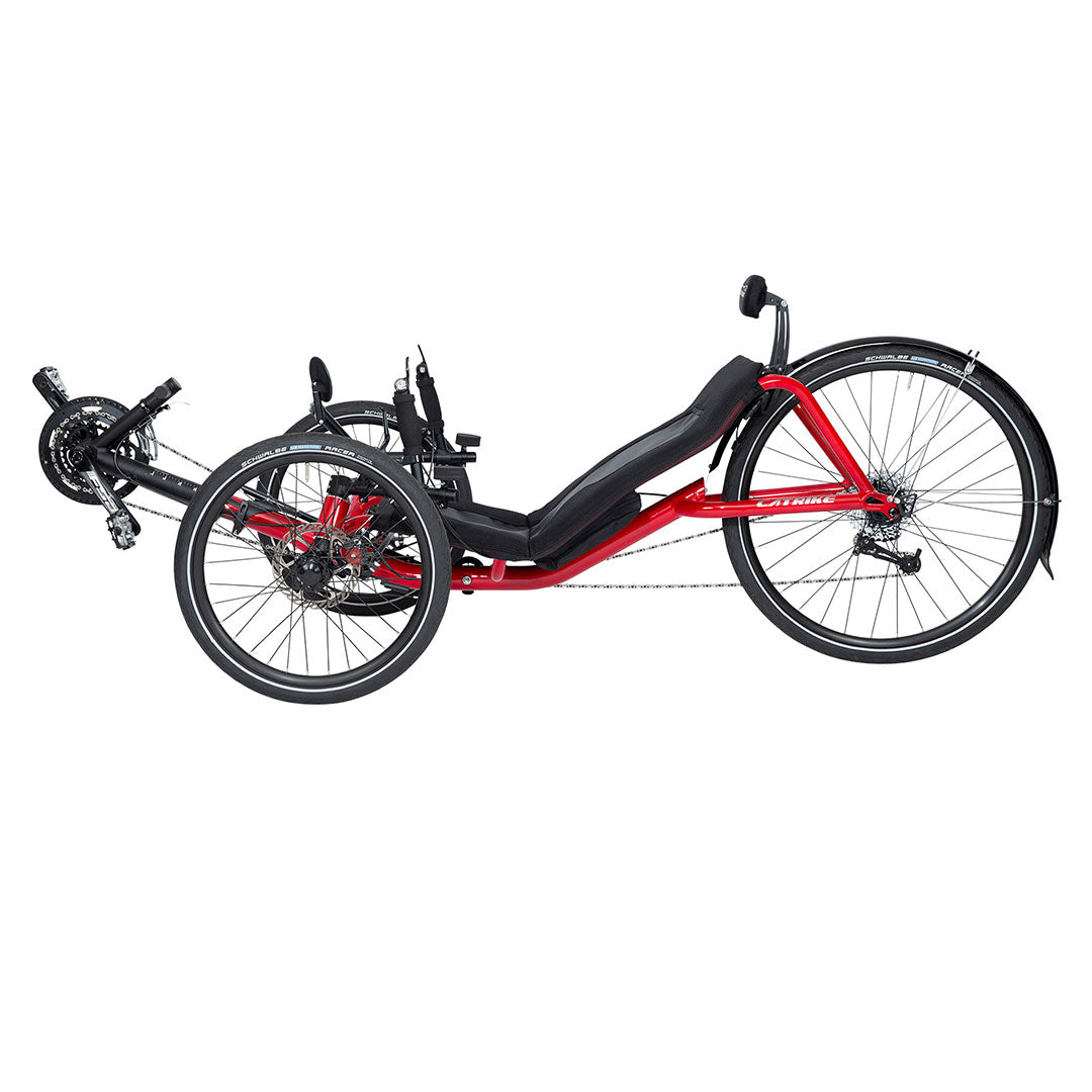 Catrike Expedition non drive chain side angle view