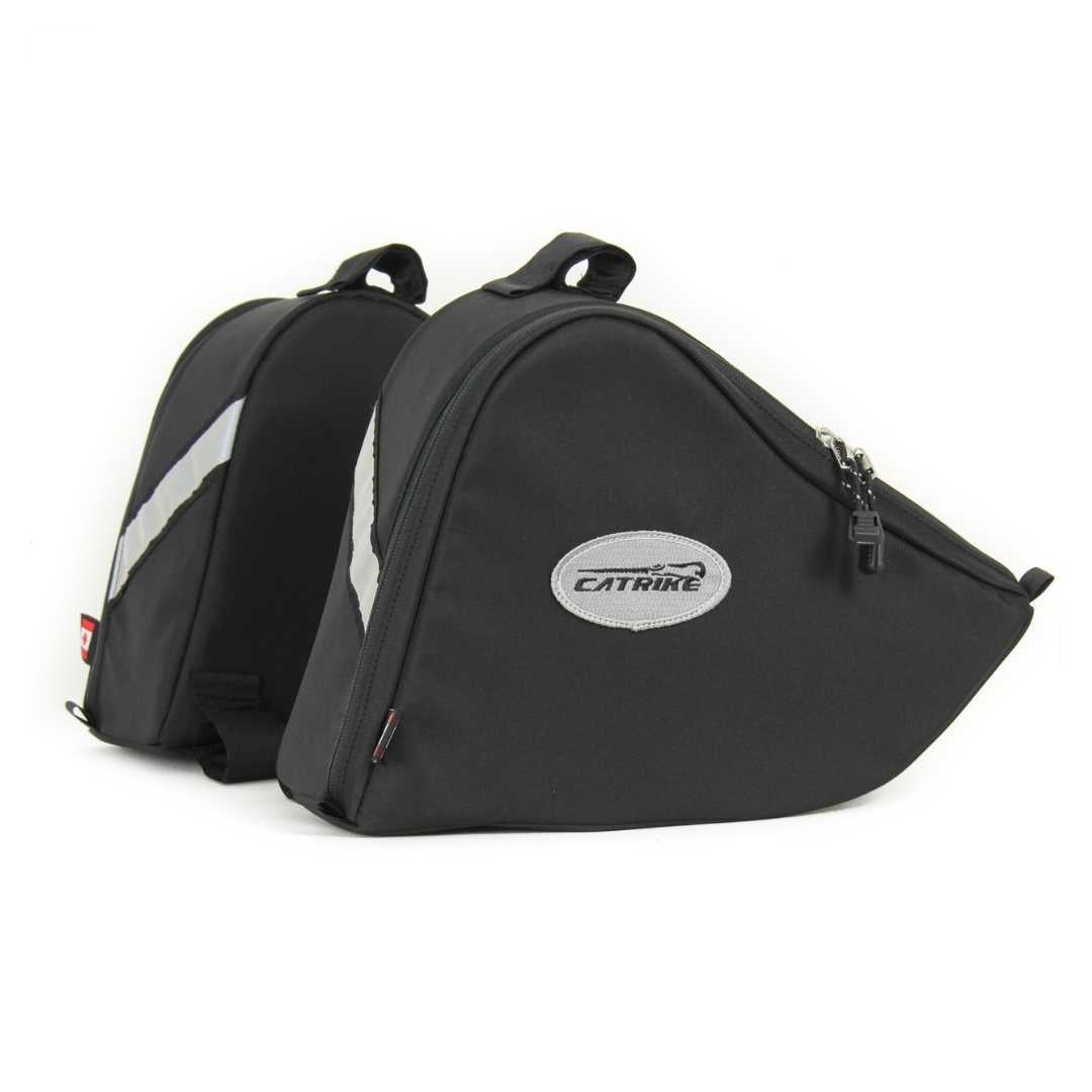 Alternate view of Catrike Expedition Arkel Bag for frame of trike
