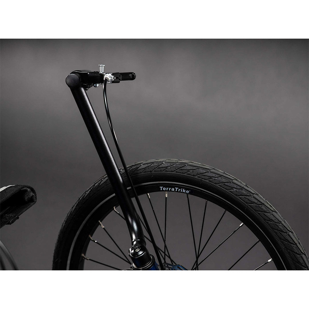 TerraTrike Rogue left handlebar and tire