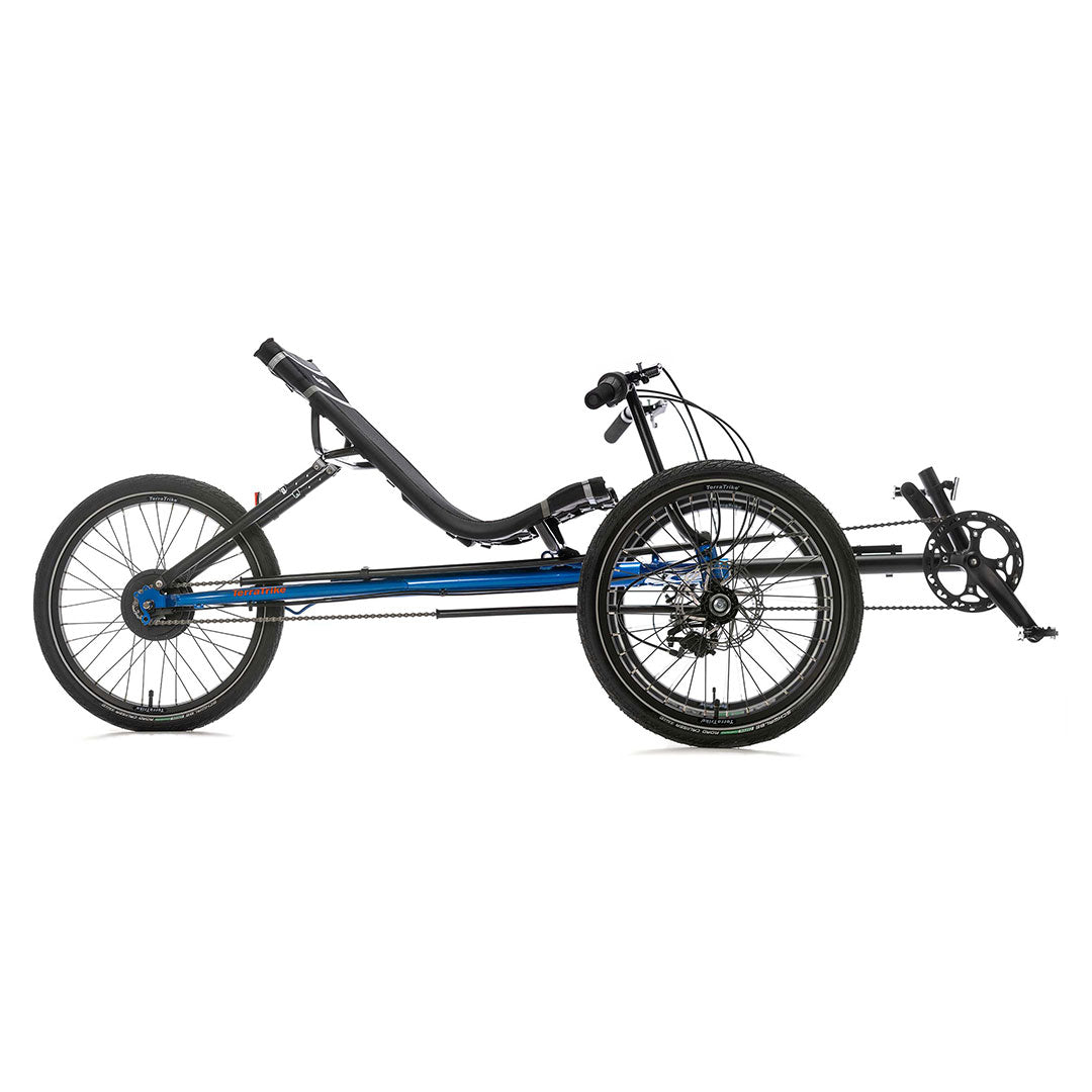TerraTrike Rogue drive chain side view