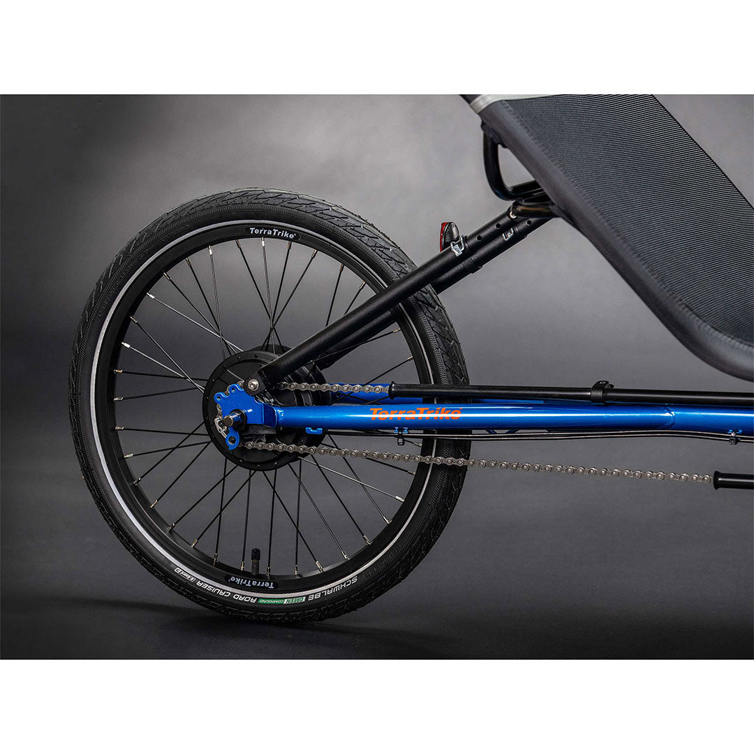 TerraTrike Rogue drive chain back rear wheel and seat