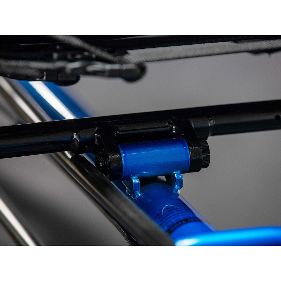 TerraTrike Rogue trike frame underneath seat