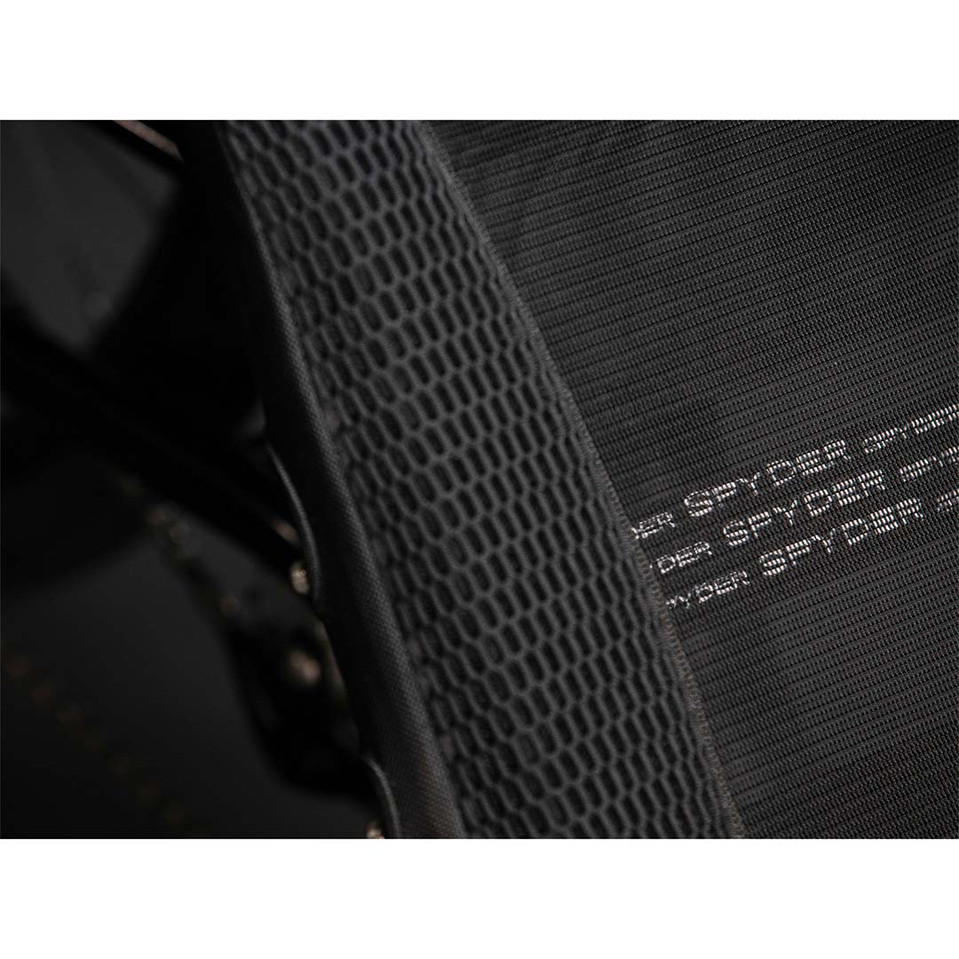 TerraTrike Spyder seat netting close up