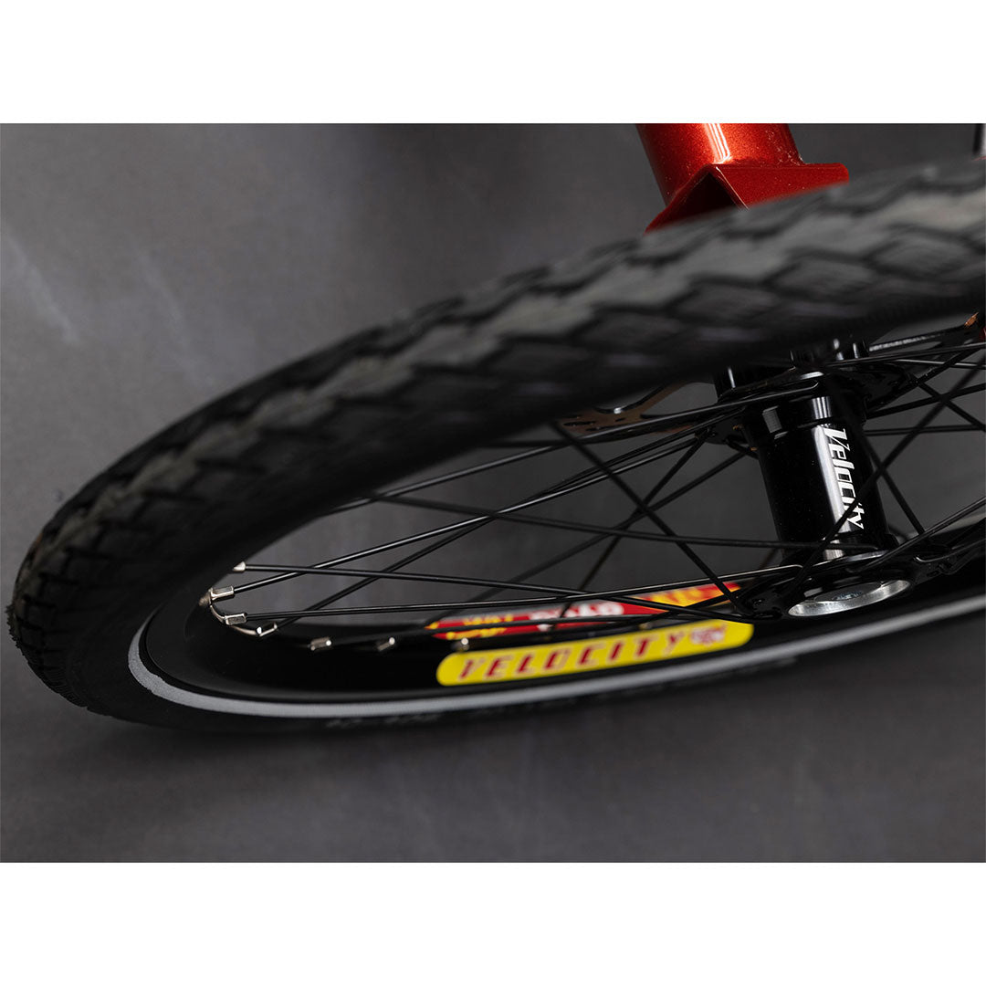TerraTrike Tandem Pro aerial view of tire