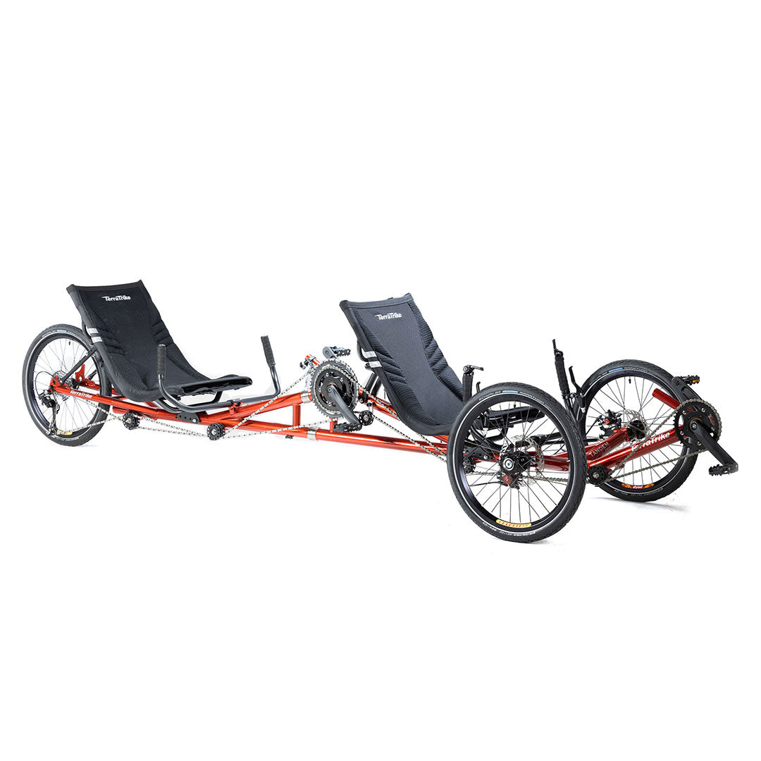 TerraTrike Tandem Pro drive chain front side view