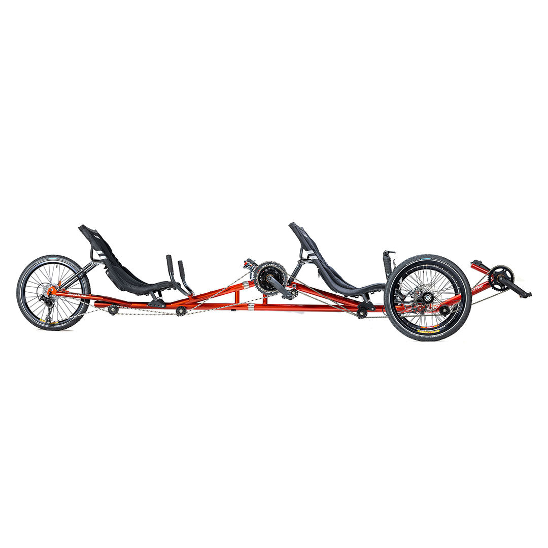 TerraTrike Tandem Pro drive chain side view