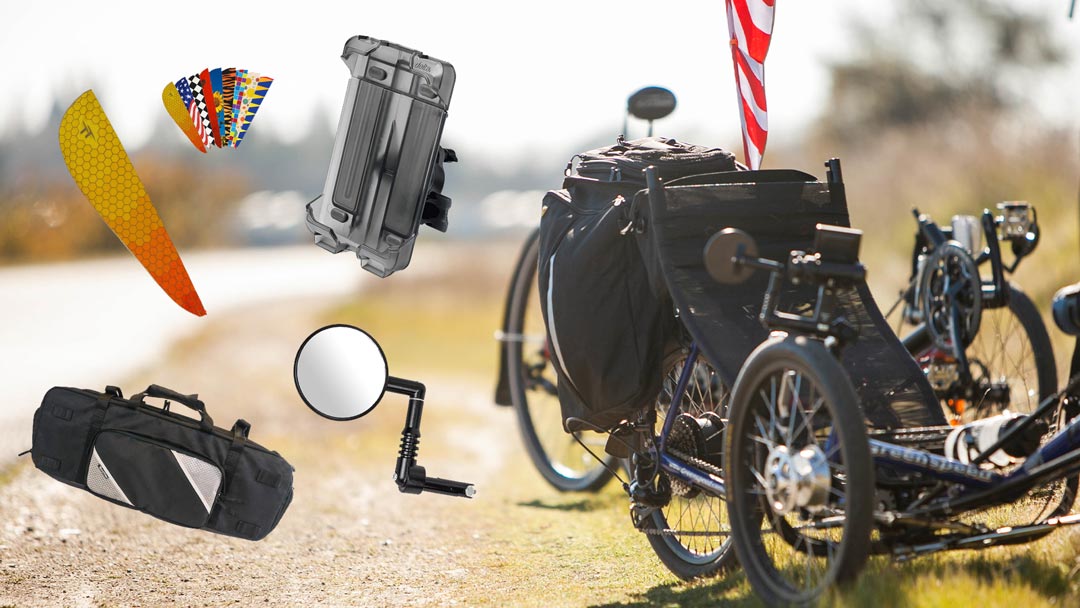 Top 8 Accessories For Your Recumbent Trikes
