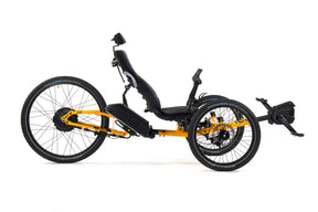 ICE Adventure HD PERS chainless trike, side view, studio photo by ICE