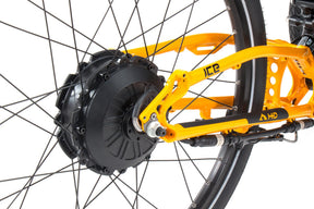 ICE PERS rear hub motor, close up