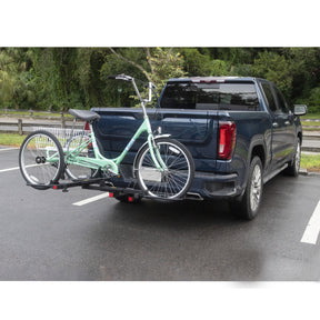 Sunlite HRT-100 trike rack tie-down strap detail