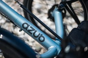 AZUB T-Tris 20 rigid aluminum frame with AZUB logo detail