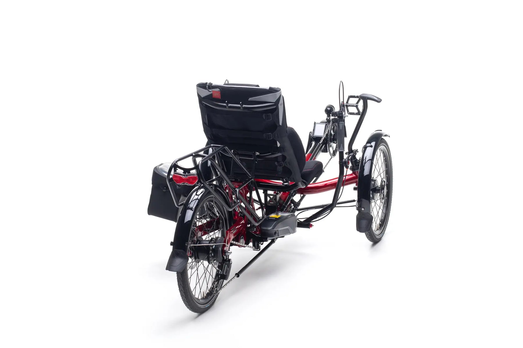 AZUB TRIcon 20 oversized aluminum frame, rear fork and drivetrain detail