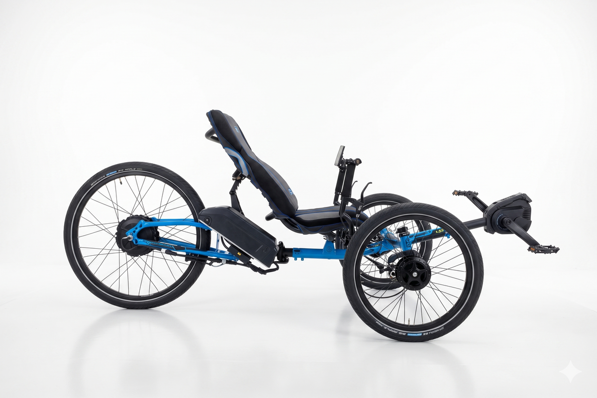 ICE Adventure 26 RS Chainless e-Assist Trike (PERS V4 Drive) – No Chain Drive System