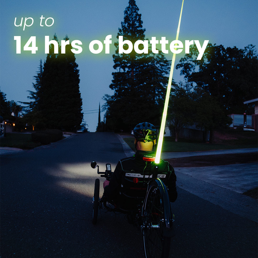 Hi-Tail Recumbent Trike Light