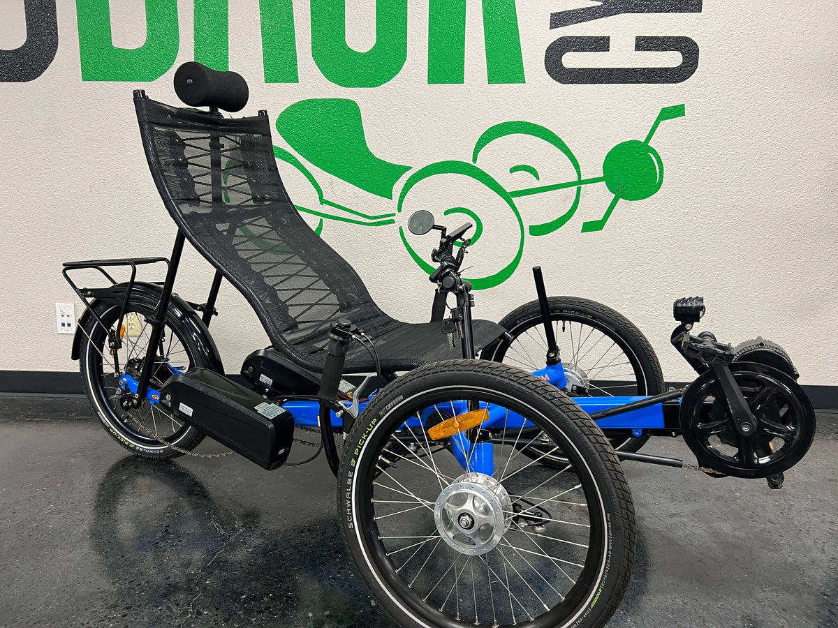 Greenspeed Magnum XL – Electric Recumbent Trike with Rohloff & Bafang (Used)