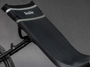 Mesh seat on the TerraTrike Rogue e+