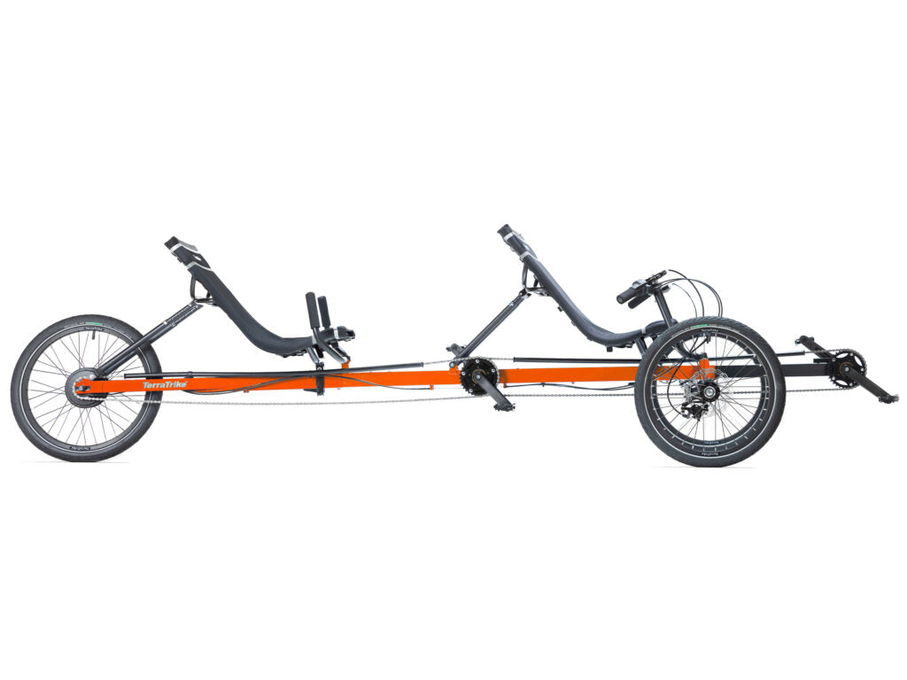 TerraTrike Rover Tandem e+ side profile