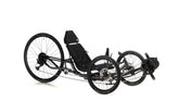 TerraTrike Spyder e+ three-quarter view in Shadow Black