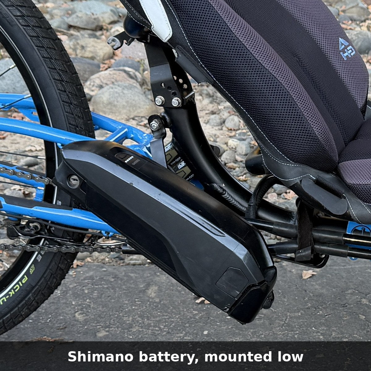 ICE Adventure HD Shimano battery mounted low