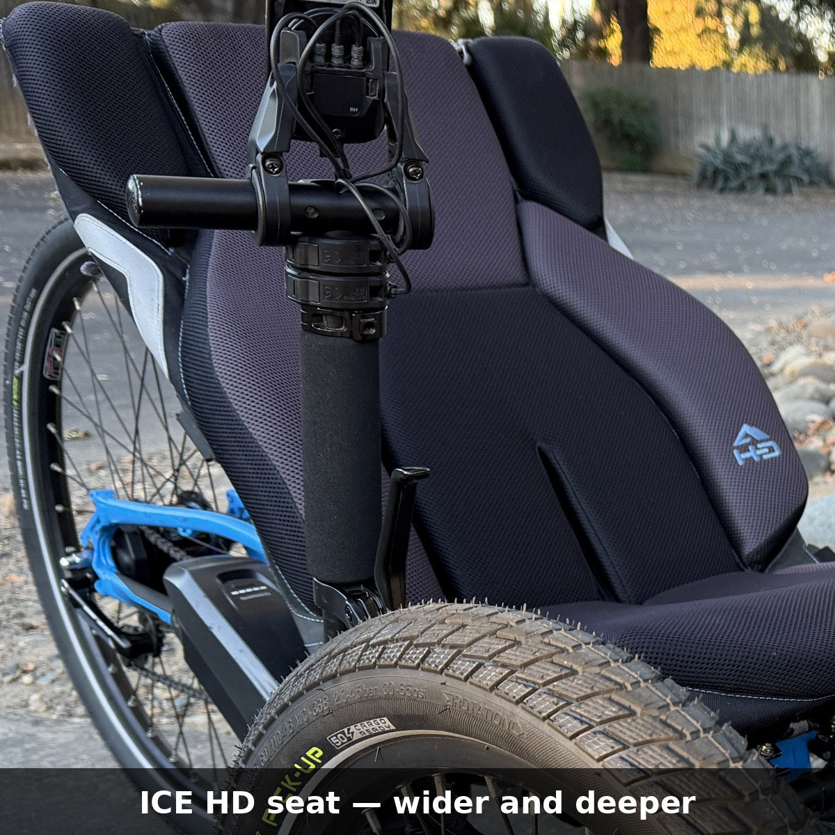 ICE Adventure HD wide mesh seat
