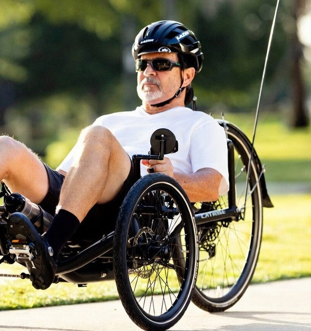 Catrike Pocket Recumbent Trike for Short Riders - Black Demo (Like New)