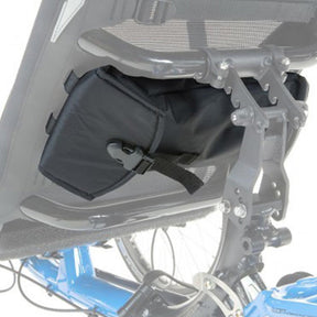 ICE Accessory Pouch on the back of the Ergo Flow seat