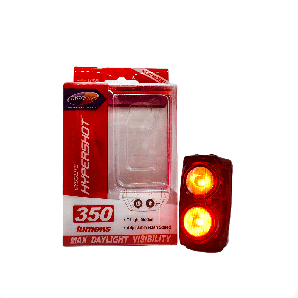 Bike Rear Light Cygolite Hypershot 350 Lumen Bike Tail Light