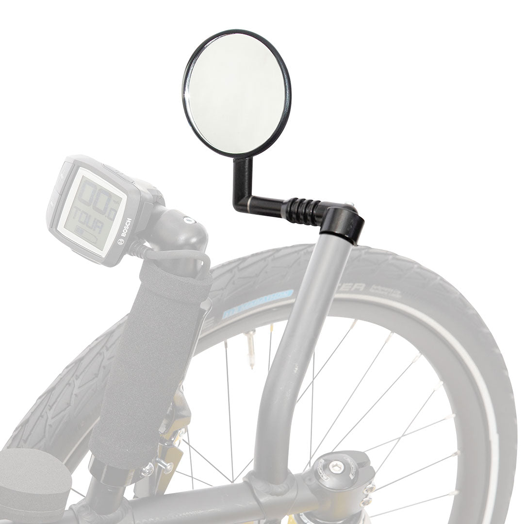 Mirrycle mirror displayed on a trike right side view