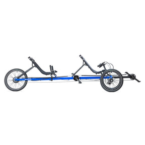 TerraTrike Rover tandem drive chain side view